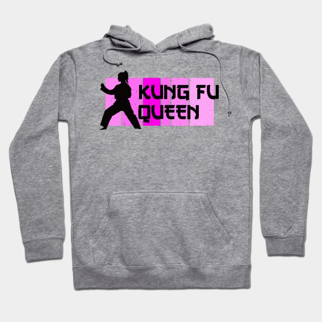 kung fu queen Hoodie by Jabinga